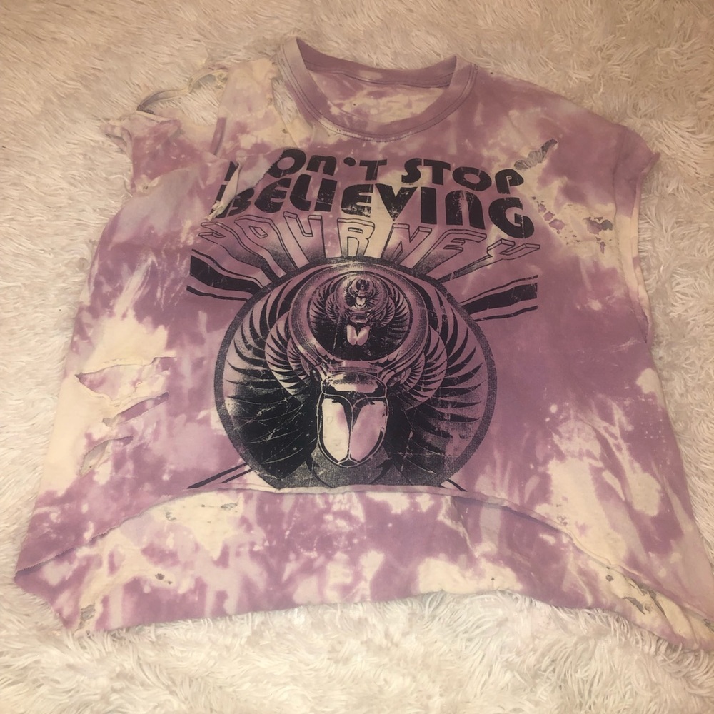 tyedye journey band tee